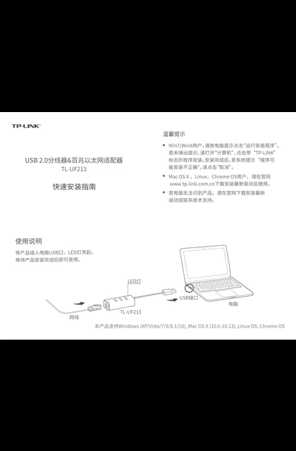 TP-LINK TL-UF213 V1.0